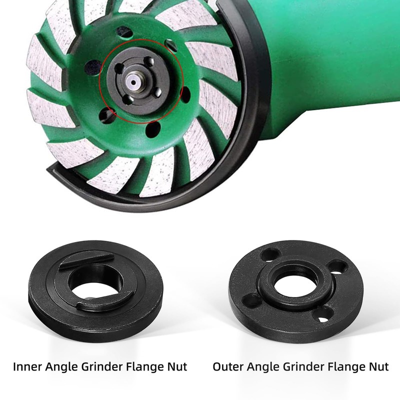 Angle Grinder Spanner Wrench Flange Nut - 1PC 140mm Angle