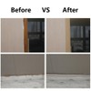 White Woodgrain, Flat Laminate to Tile Threshold Bar, PVC Transition