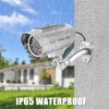 Twilight Garage 2 Packs Dummy Camera Waterproof Bullet Simulated CCTV