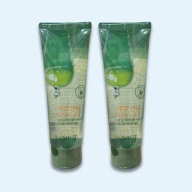 The Saem Jeju Fresh Aloe Soothing Gel Tube 250ml x 2 / 더샘 제주 생생 알로에 수딩젤 튜브250ml 2개
