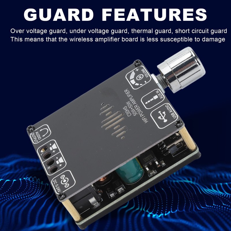 Bluetooth Amplifier Board Professional 50W 50W TPA3116D2 HiFi Level Bluetooth