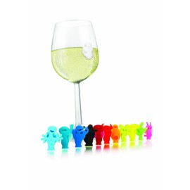 [Genuine Import] vacu vin Glass Marker, Pack of 12