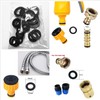 TOPWAYS 6 pack Hose Repair Connector, Quick Fix Extend Connector