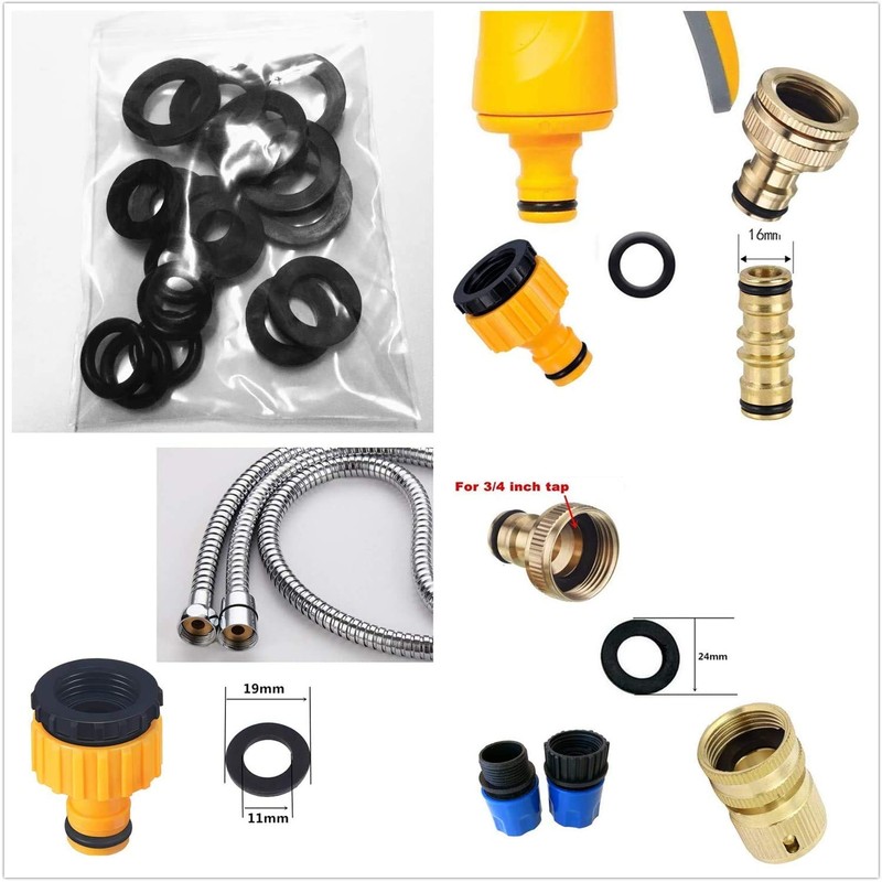 TOPWAYS 6 pack Hose Repair Connector, Quick Fix Extend Connector