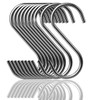 20 Pack S Hooks Heavy Duty Stainless Steel S Shaped