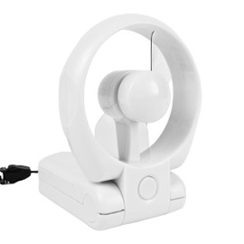 Travelon 3 Speed Personal Folding Fan - White