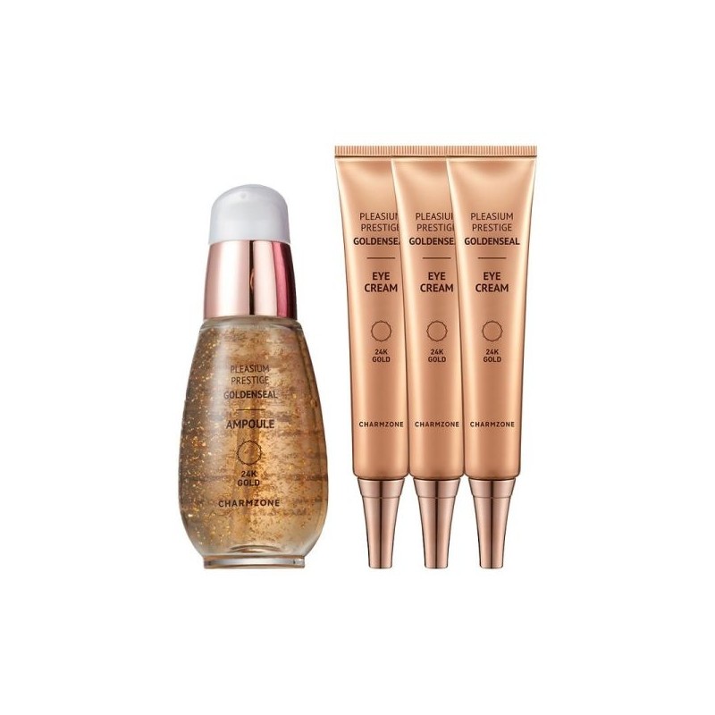 Chamzone Golden Seal 24k Pure Gold Whitening Wrinkle Improvement Functional