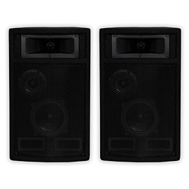 Acoustic Audio by Goldwood Acoustic Audio PA-500X Passive 800 Watt 3-Way Pair DJ PA Karaoke Studio Speakers