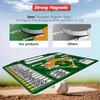 Magnetic Baseball Lineup Board for Dugout, Double-Sided Baseball Dry Erase