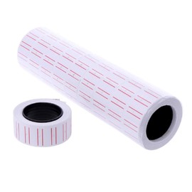 10 Rolls 6000pcs Paper Tag Price Label Sticker, Price Gun Labels for Mx-5500 Price Gun Labeller
