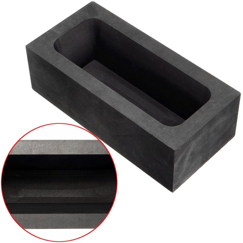 VILLCASE Graphite Melting Pot Casting Molds for Metal Finishing Copper