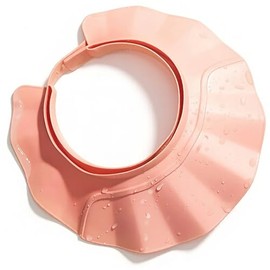 Visera de ducha impermeable ajustable para adultos y niños, protector de ojos baño con sello cojín aire para lavado cabello, gorro protección para el 