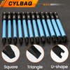 CYLBAQ 89mm Square Triangle Head and U Shaped Screwdriver Bit