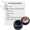 Fcozpjk Nail Glue for Rhinestones, 2Pcs Gem Glue for Nails,