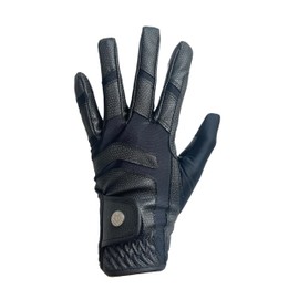 Riding Gloves Equestrian Horse Riding Sports Equestrian Gloves Comfort Grip and Protection with Touchscreen Compatibility Unisex Women Ladies Adults Winter Summer (All Seasons - Comfy, M)