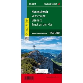 Hochschwab, Wander-, Rad- und Freizeitkarte 1:50.000, freytag & berndt, WK 0041: Veitschalpe - Eisenerz - Bruck an der Mur, mit Infoguide, GPX Tracks, ... (freytag & berndt Wander-Rad-Freizeitkarten)