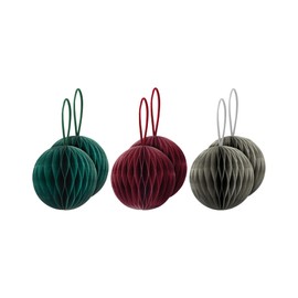REMEMBER Tree Decorations Set of 6 (Ball)