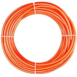 ERGAOBOY 5M Polyurethane PU Air Hose Pipe Kit, 14mm OD x 10mm ID Without Fittings, Orange