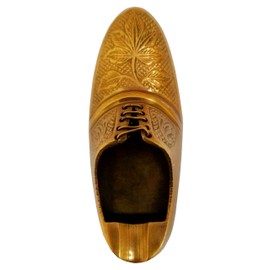 Purpledip 11663 "Kick the Butt" Brass Ashtray