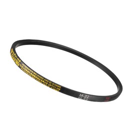 Kozelo M-22 Drive V-Belt - [22 Inch Pitch Girth] Wrapped Industrial Power Rubber Belt for Transmission Use, JIS Standard, 10mm Width 5.5mm Thick