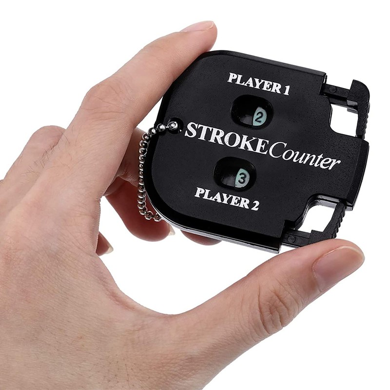 IRYNA Mini Sore Golf Shot Stroke Counter Clicker with Dial