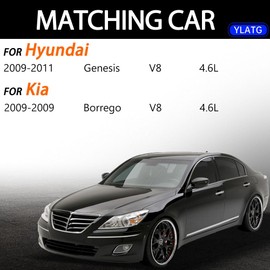 YLATG Fuel Injectors for Kia Borrego 2009 V8 4.6L;for Hyundai Genesis 2009-2011 V8 4.6L.OEM#353103F000（8Pcs）