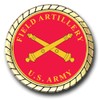 US Army Field Artillery Iraq Service Challenge Coin