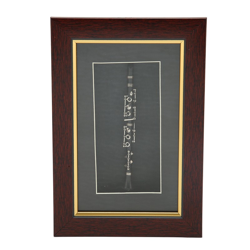 Miniature Flute Exquisite Color Photo Frame Packed Elegant Durable Mini