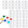 IVANY 10pcs Paint Mixing Palette Tray,Paint Tray Palettes,Plastic Rectangular with