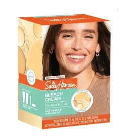 Crema Aclarante Vello Cara Y Cuerpo Sally Hansen Kit Momento De Aplicación Día/noche Tipo De Piel Todo Tipo De Piel
