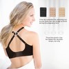 INTLMATE 3 Pack Women's Nursing Bra Seamless Wireless Night Sleep