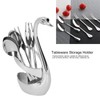 Stylish Tableware Storage Holder Rack Stainless Steel Fork Spoon Kitchen
