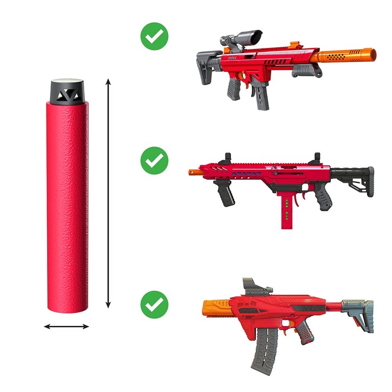 Dart Zone Max Standard-Length Pro Foam Darts – 100ct