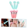 FOMIYES 5sets Finger Puff Makeup Sponge Set Brush Handle Perfect