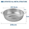 Stainless Steel Colander 22.5cm