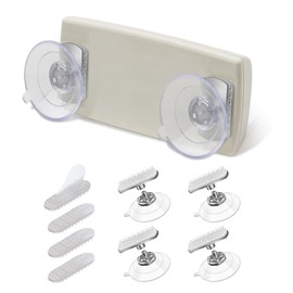 (2 Sets) Orzero Windshield Holder for EZ Pass/IPass/IZoom - Easy to Install Remove and Transfer Between Vehicles, Ultra Strong Suction Mount