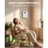 RoyAroma Waterless Essential Oil Diffuser for Home & Office, Smart