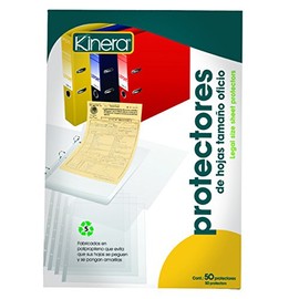 Azor Protectores De Hojas 50 Piezas Tamaño Oficio Kinera 302.363