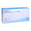 DOMOTHERM Non-Sterile Latex Gloves M White Pack of 100