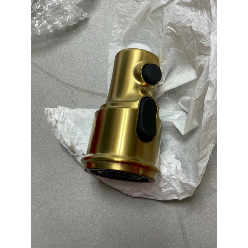 Kohler Artifacts Kitchen Sink Faucet Spout Sprayer Head Gold Brushed