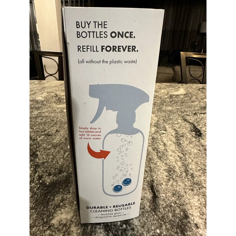 Boulder Clean Surface Cleaning Refill Kit - 16oz, Includes 3x