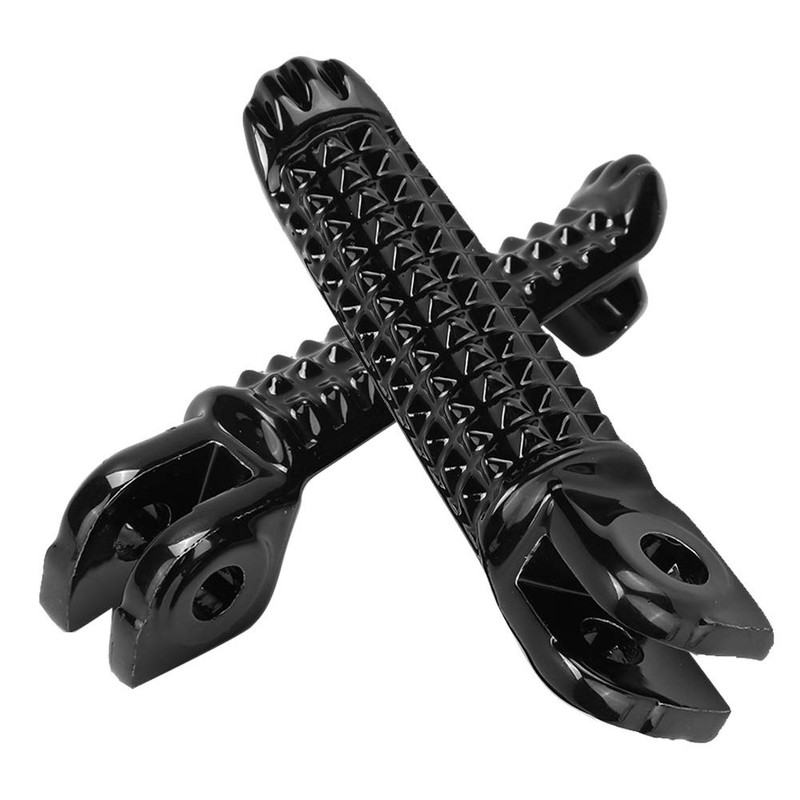 KSTE Aluminum Motorcycle Front Footpegs Pedal Replacement Fits Compatible with