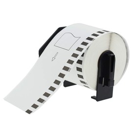 Compatible DK-44205 62mm x 30.48m White Thermal Standard Address Labels Compatible with Brother QL-500 550 570 700 710W 720NW 800 810W 820NWB 1050 1100 1110NWB Printers