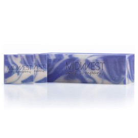 Cool Water Artisan Soap Loaf with Cut -3 Pounds