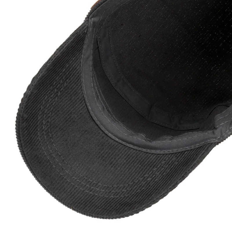 Capuniverse Cord Army Cap – Military Hat Women / Men