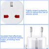 Fiotha Adaptor UK to EU, Pack of 8 Travel Adapters