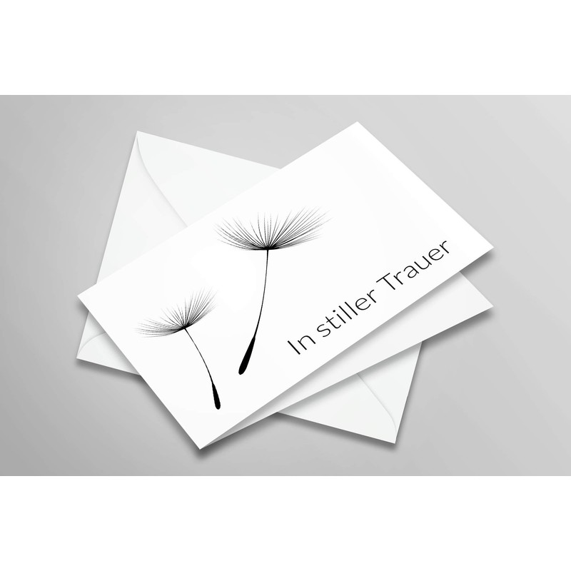 Friendly Fox Condolence Cards with Envelope, 12 Sympathy Cards with
