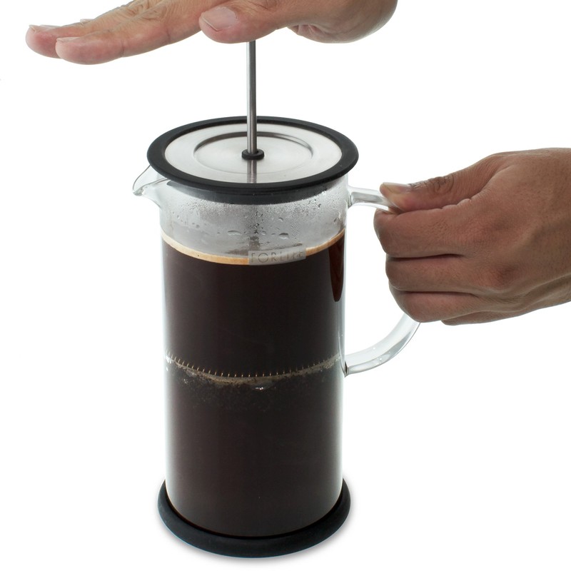 Cafe Style 828-BLK Coffee/Tea Press, 32-Ounce, Black