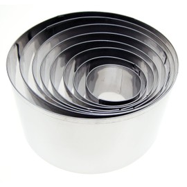 Eddingtons 8-Piece Round Cookie Cutter Set