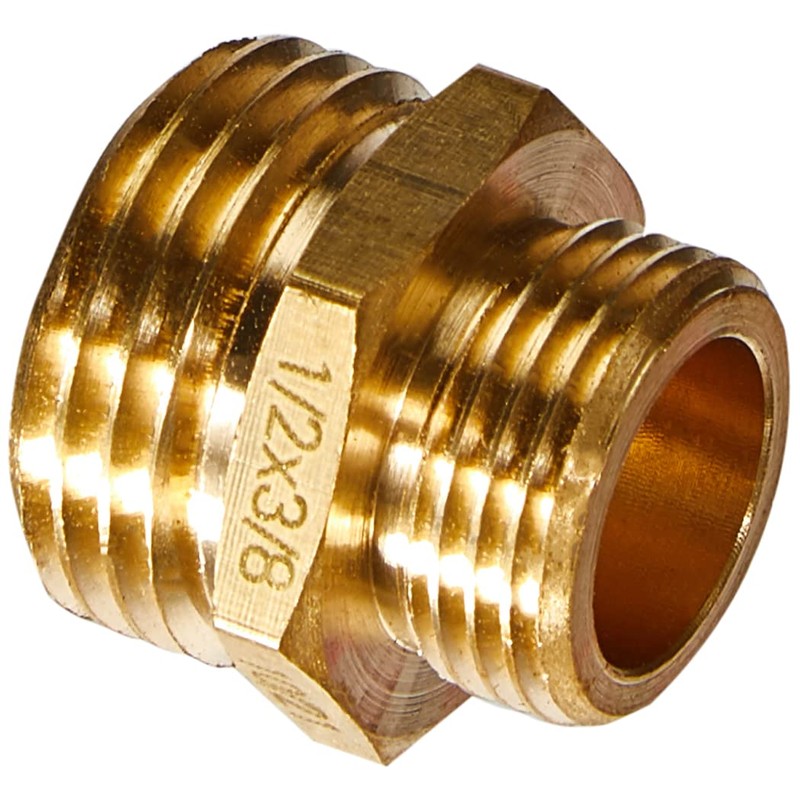 Boutt 2111662 Brass Reducing Nipple Male 15 x 21-12 x